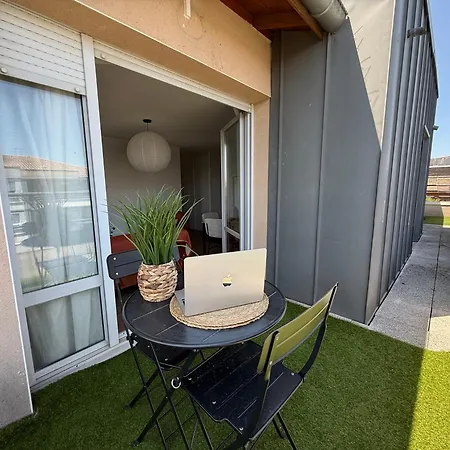 Calme & Spacieux - 6 Pers, Parking Prive, Metro 5min Direct Centre-ville, Checkin Autonome, Wifi- Ideal Sejour Pro, Touristique, Entre Amis Ou Famille Toulouse