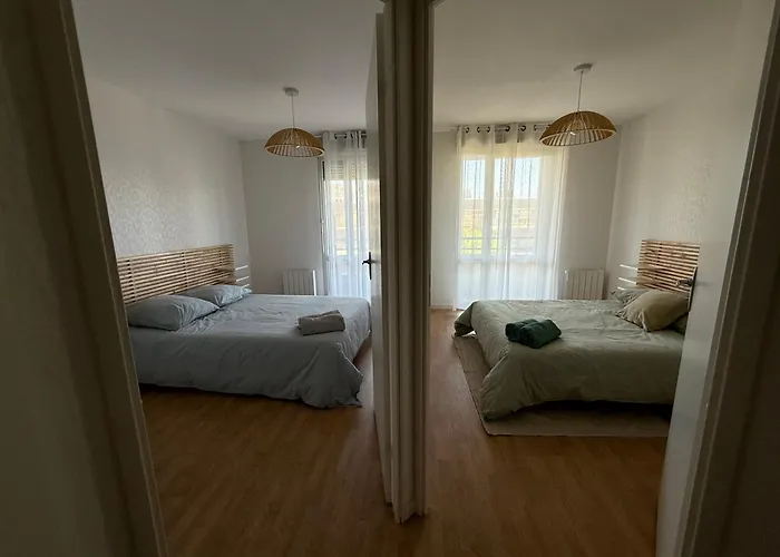 Appartement Moderne&spacieux - 6 Pers, Parking Privé, Métro 5min Direct Centre-ville, Checkin Autonome, Wifi- Idéal Sejour Pro, Touristique, Entre Amis Ou Famille